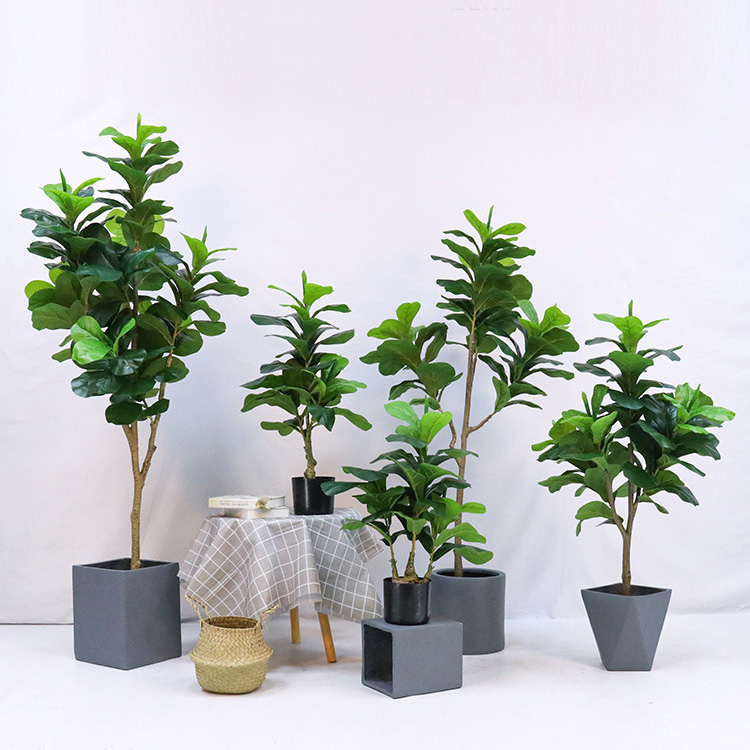 Sztuczna, plastikowa roślina d – Ficus Lyrata Tree recenzja i cena