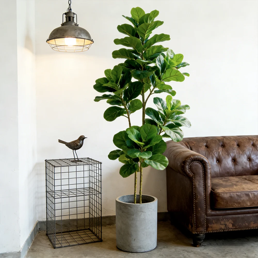 Sztuczne drzewko figowce 64/12 – Ficus Lyrata Tree recenzja i cena