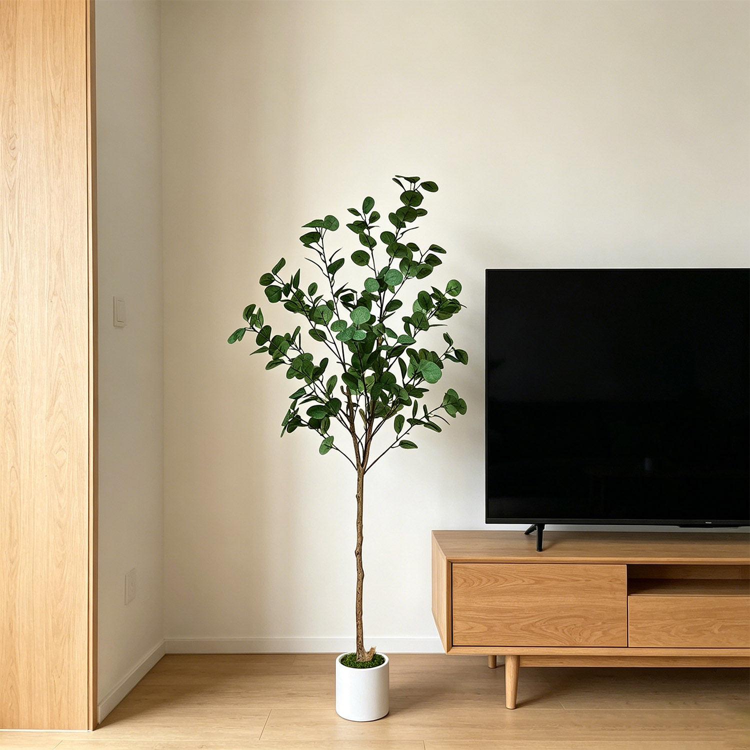 Sztuczna eukaliptusowa gałąź o – Ficus Lyrata Tree recenzja i cena
